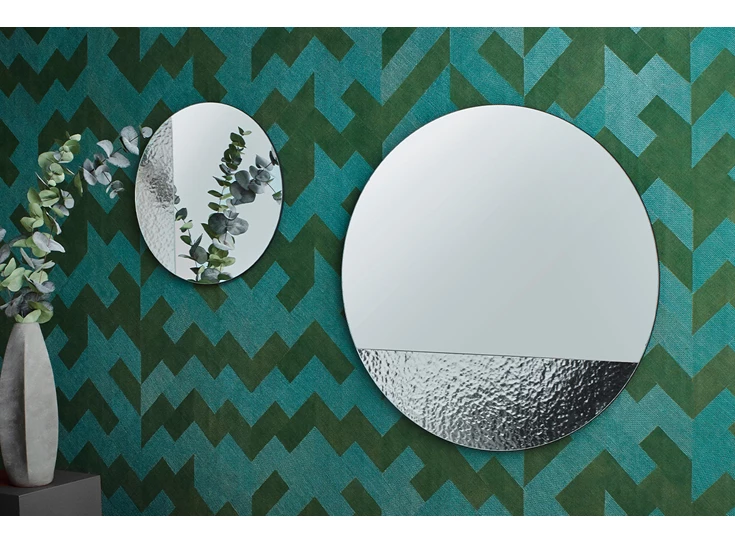 Decoratief Spiegel Cord Deco L 2813.201 rond Deknudt Mirrors