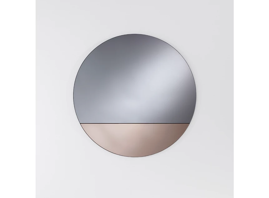 Spiegel Cord Bronze M 2813.131 rond Deknudt Mirrors