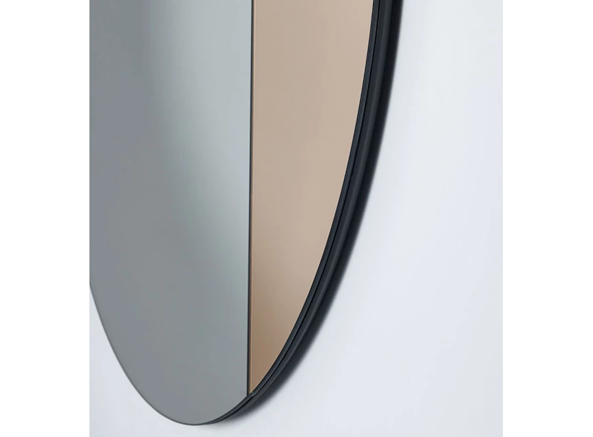 Detail Spiegel Cord Bronze M 2813.131 rond Deknudt Mirrors