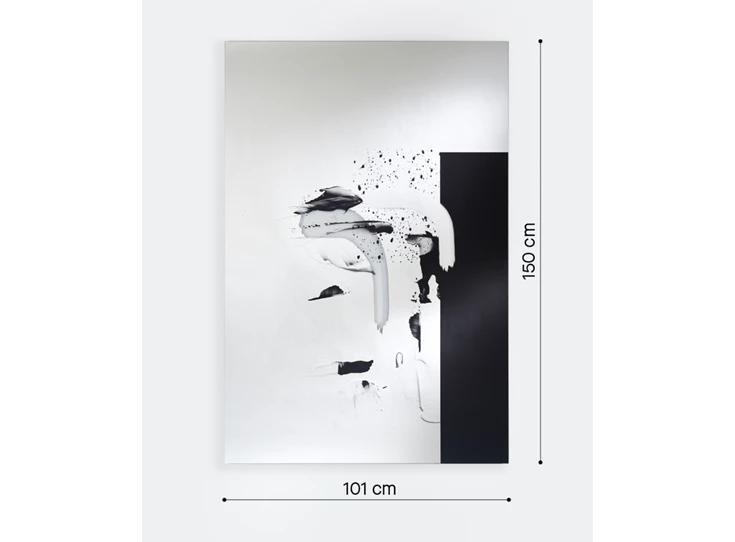 Afmetingen Spiegel Connect I L 3059.351 rechthoekig Deknudt Mirrors