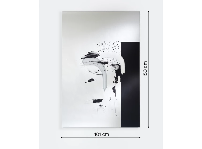 Afmetingen Spiegel Connect I L 3059.351 rechthoekig Deknudt Mirrors