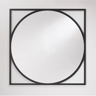 Spiegel Circo 2843.251 vierkant rond Deknudt Mirrors