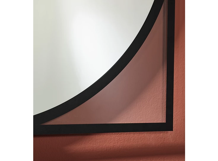 Detail Spiegel Circo 2843.251 vierkant rond Deknudt Mirrors