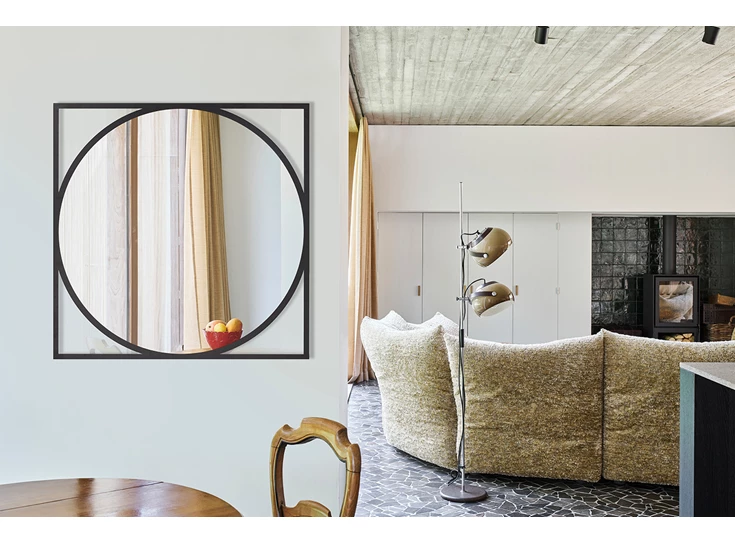 Sfeerfoto Spiegel Circo 2843.251 vierkant rond Deknudt Mirrors