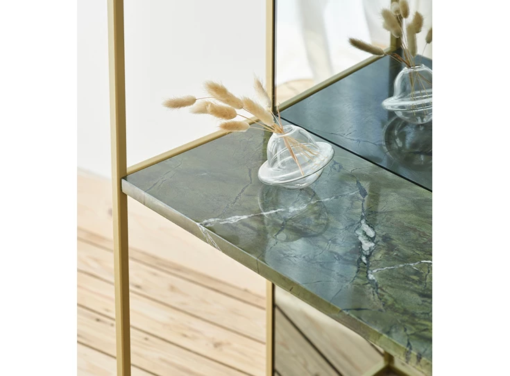 Marmer Spiegel Chassis XL Deluxe 2880.311 rechthoekig Deknudt Mirrors