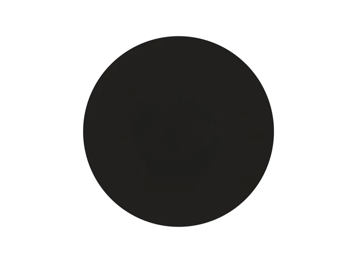 Togo onderzetter- Ø10cm- zwart- set4