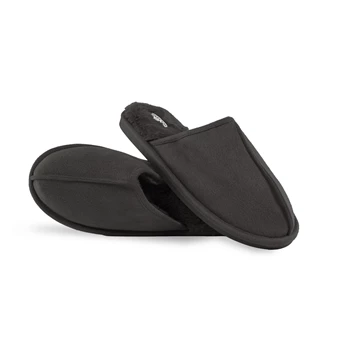 Snuggs suede pantoffels- men- 42/43- donker grijs