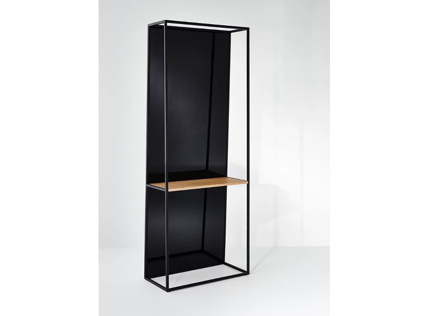 Achterkant Spiegel Chassis XL Black 3052.351 vrijstaand Deknudt Mirrors