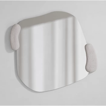 Spiegel Calco White Square 2915.271 vierkant organisch Deknudt Mirrors