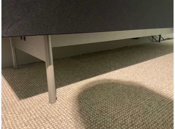 Onderstel Tv-kast Scala blinkend glas Salbei Spectral