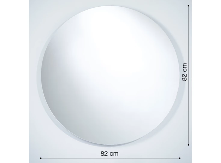 Afmetingen Spiegel Brio Clear S IP44 2859.257 rond Deknudt Mirrors