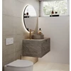 Zijde Spiegel Brio Clear S IP44 2859.257 rond Deknudt Mirrors