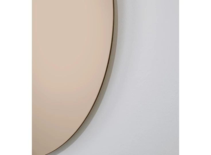 Detail Spiegel Brio Bronze S 2929.214 rond Deknudt Mirrors
