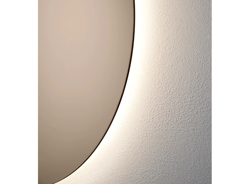 Verlichting Spiegel Brio Bronze S 2929.214 rond Deknudt Mirrors