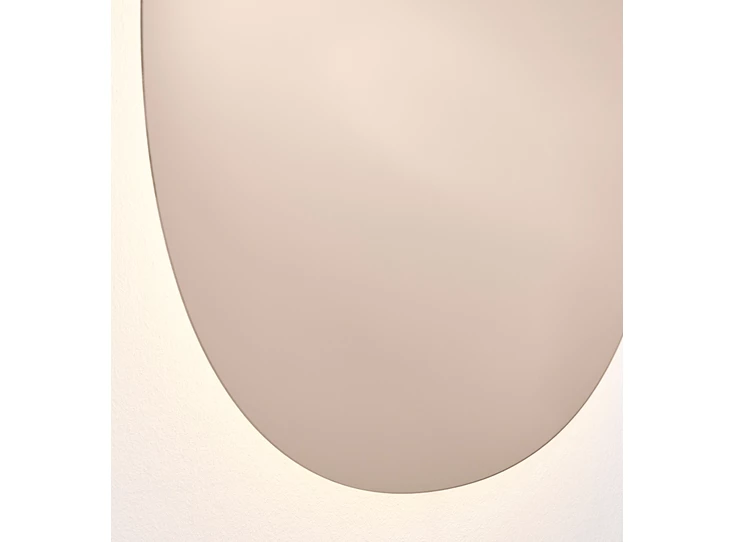 Verlichting Spiegel Brio Bronze M 2929.314 ovaal Deknudt Mirrors