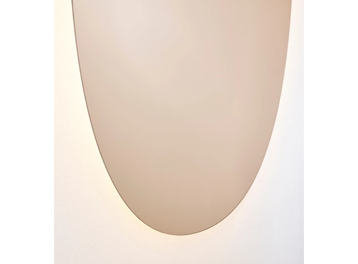 Verlichting Spiegel Brio Bronze L 2929.414 ovaal Deknudt Mirrors