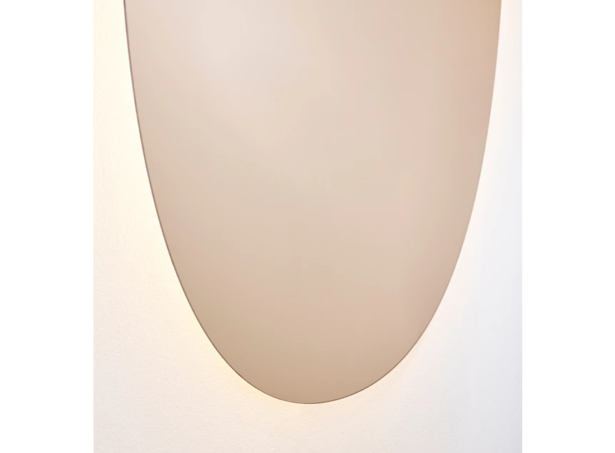 Verlichting Spiegel Brio Bronze L 2929.414 ovaal Deknudt Mirrors