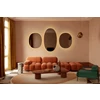 Set combo Spiegel Brio Bronze L 2929.414 ovaal Deknudt Mirrors