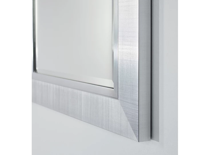 Zijkant Spiegel Bremen Large Silver Hall 2798.362 rechthoekig Deknudt Mirrors