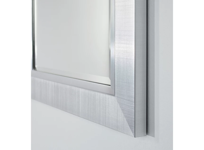 Zijkant Spiegel Bremen Large Silver Hall 2798.362 rechthoekig Deknudt Mirrors