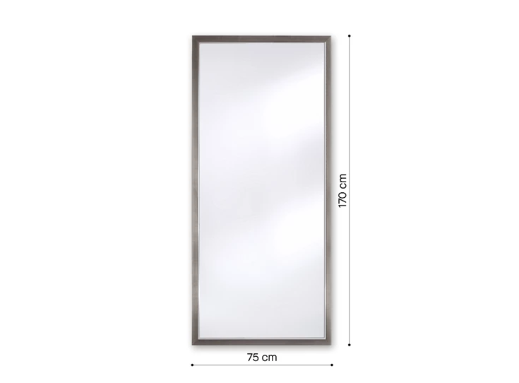 Afmetingen Spiegel Bremen Dark XL 9088.FRN rechthoekig Deknudt Mirrors
