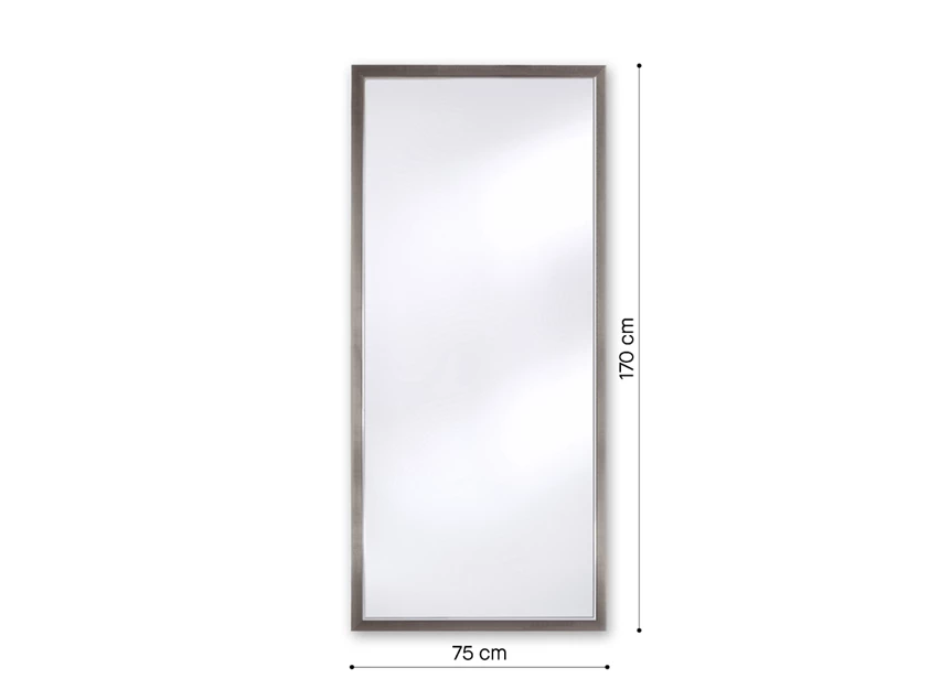 Afmetingen Spiegel Bremen Dark XL 9088.FRN rechthoekig Deknudt Mirrors