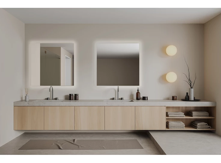 Sfeerfoto Spiegel B.Ambi 1 2803.194 badkamer Deknudt Mirrors