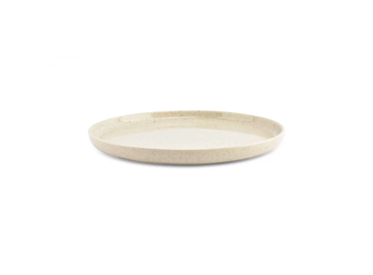 Blush plat bord- Ø27,5xh2,5cm- vanille- plat