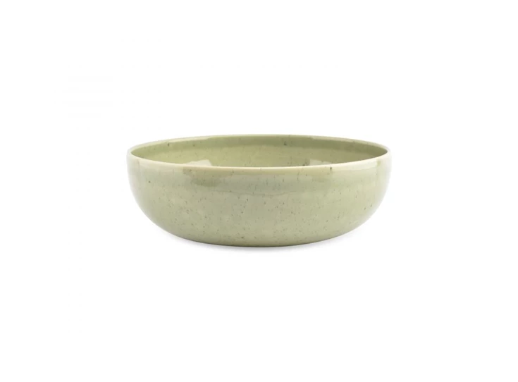 Blush serveerschaal Ø25,5xh8cm sage Salt en pepper