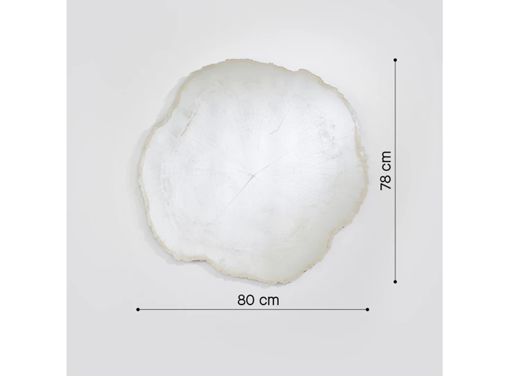 Afmetingen Spiegel Arbo Ice M 2839.101 natuurlijk Deknudt Mirrors