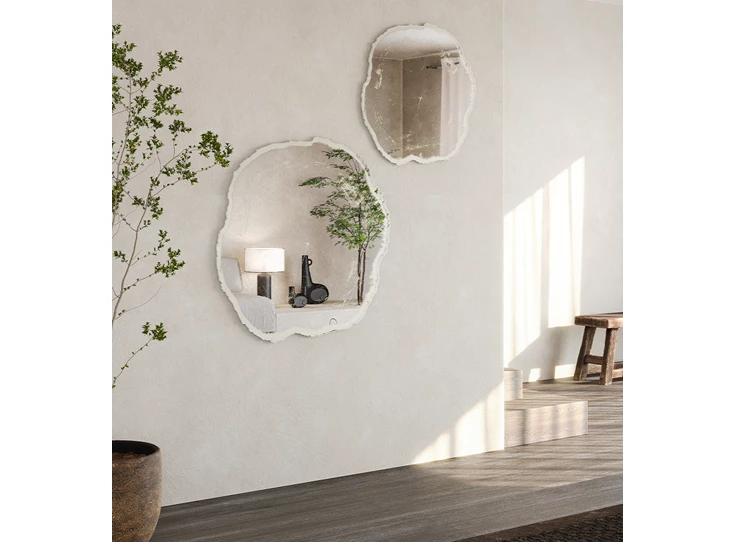 Set Spiegel Arbo Ice M 2839.101 natuurlijk Deknudt Mirrors