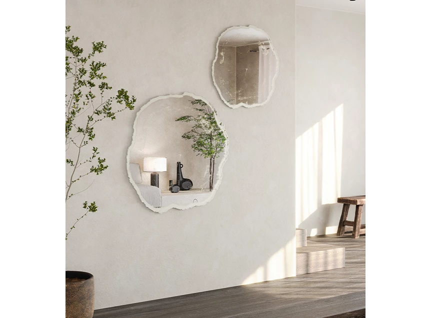 Sfeerfoto Spiegel Arbo Ice L 2839.201 natuurlijk Deknudt Mirrors