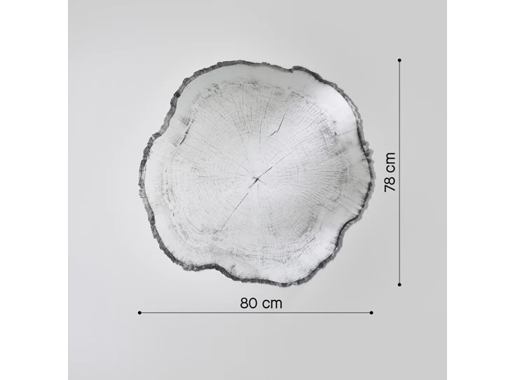 Afmetingen Spiegel Arbo Dark M 2839.191 natuurlijk Deknudt Mirrors