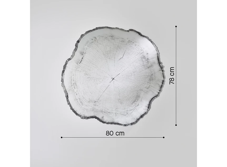 Afmetingen Spiegel Arbo Dark M 2839.191 natuurlijk Deknudt Mirrors