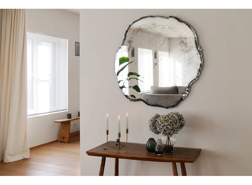 Zijkant Spiegel Arbo Dark L 2839.291 natuurlijk Deknudt Mirrors