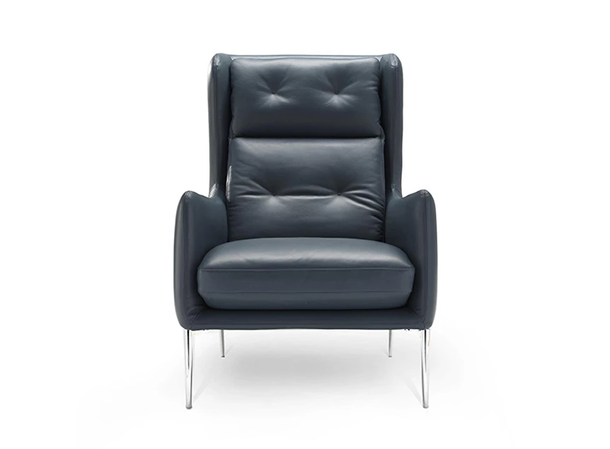 3033 Bijzetzetel Aftereight Natuzzi Italia voorkant.jpg