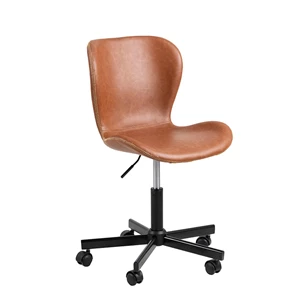 Bureaustoel Batilda Retro Brandy schuin voor .jpg