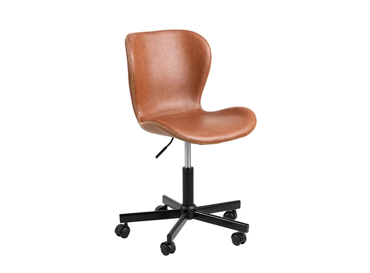 Bureaustoel Batilda Retro Brandy schuin voor .jpg