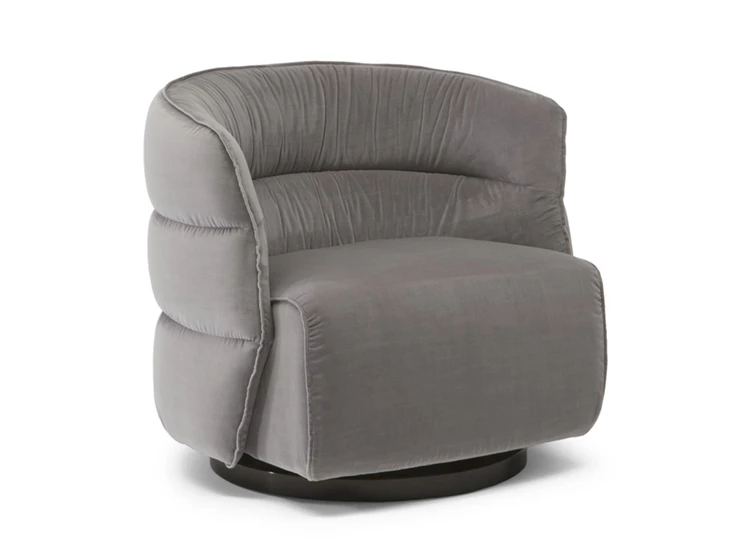 Bijzetzetel Courture Natuzzi Italia 3102 schuin voor.jpg