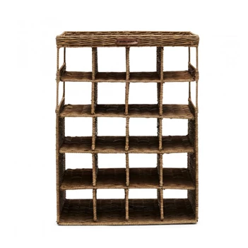 RUSTIC RATTAN WINE & LOVE WINE RACK
