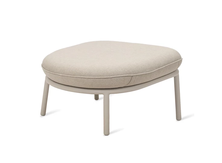 Kodo Footrest Dune White Almond quick ship Vincent Sheppard Voetensteun.jpg