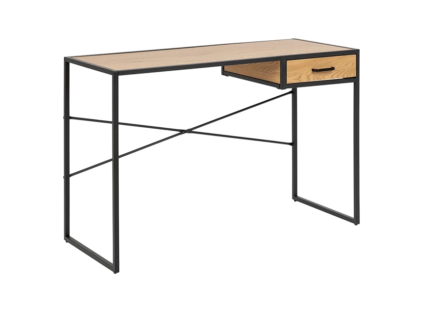Seaford 81316 bureau met lade zwart hout lade.jpg