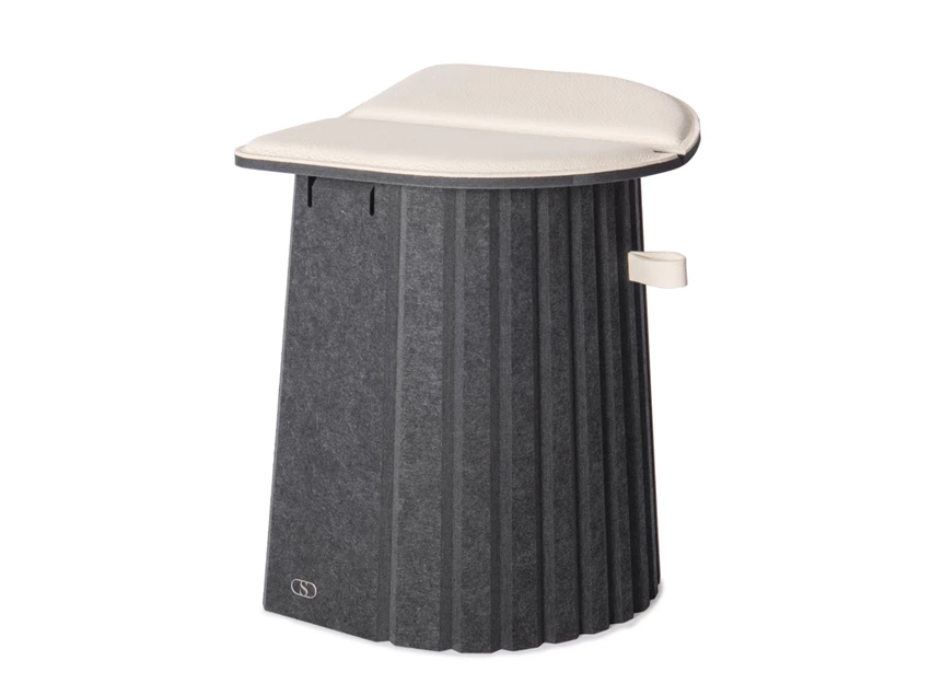 Opvouwbare poef Agility DS-5010 leder De Sede