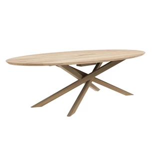 Oak Mikado Meeting Table Ethnicraft 50546 schuin voor.jpg