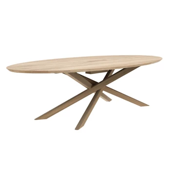 Oak Mikado Meeting Table Ethnicraft 50546 schuin voor.jpg