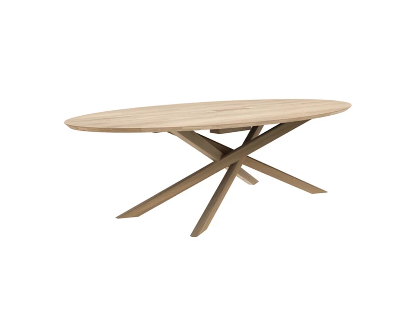 Oak Mikado Meeting Table Ethnicraft 50546 schuin voor.jpg