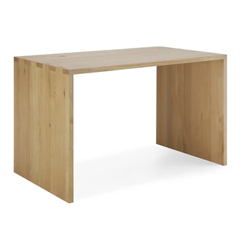 Oak U Desk Ethnicraft 50100 schuin voor.jpg