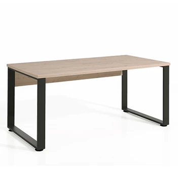 Bureau Capo Neyt 200cm Zwart-Kastanje.jpg