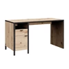 Bureau In-Loft 1 artisan eik-donker staal 135x60cm schuin voor.jpg