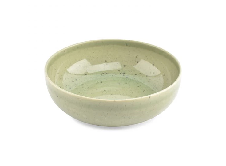 802232 Blush Serveerschaal 25,5xh8cm sage Salt en Pepper